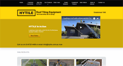 Desktop Screenshot of hytile.com.au